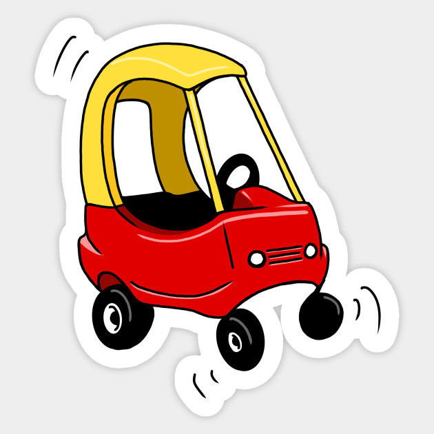 Cozy Coupe Cozy Coupe Sticker TeePublic